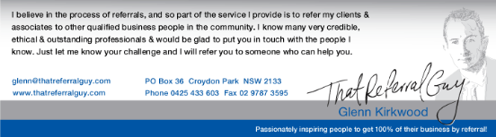 VA Portal - That Referral Guy Banner